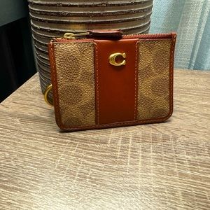 Coach Leather ID and Card Holder